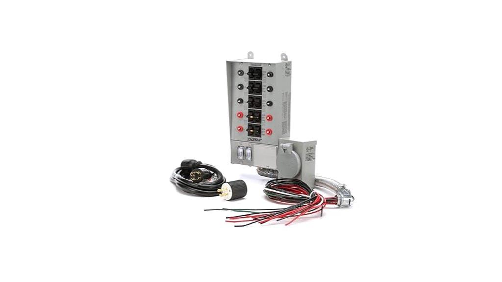 10 circuit generator transfer switch