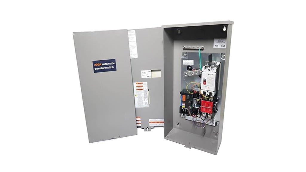 200 amp transfer switch