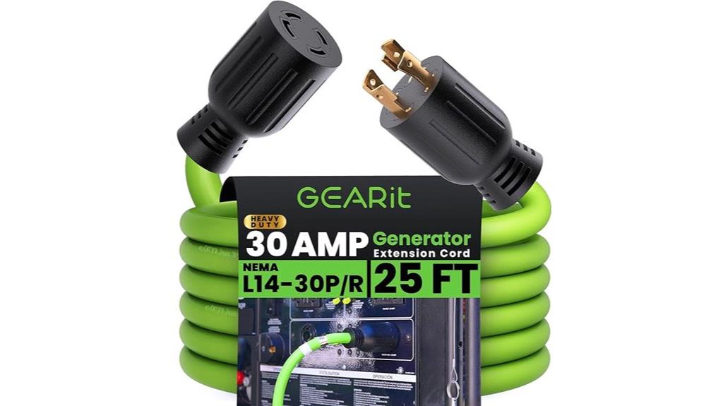30 amp 25 foot cord