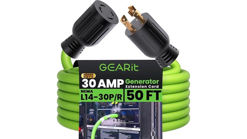 30 amp 50ft extension cord