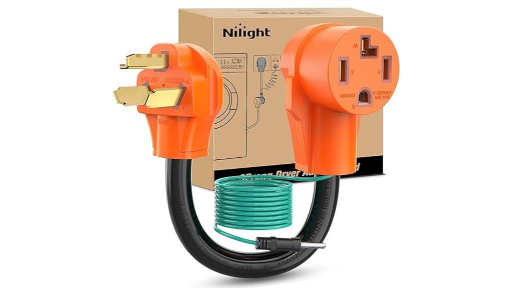 30 amp dryer adapter