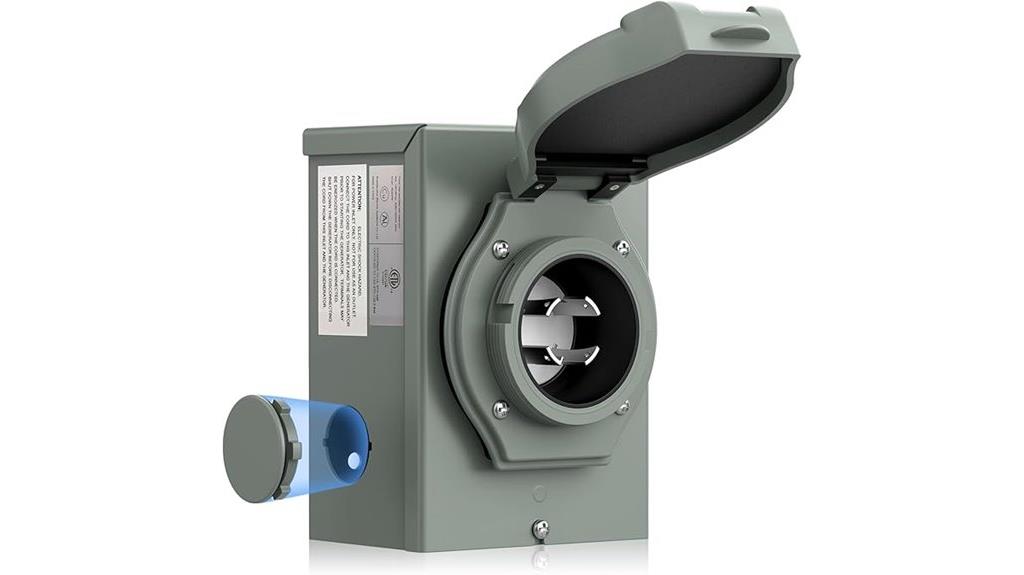 30 amp generator inlet