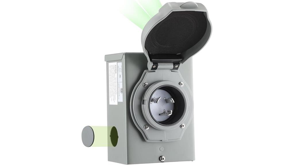 30 amp generator inlet