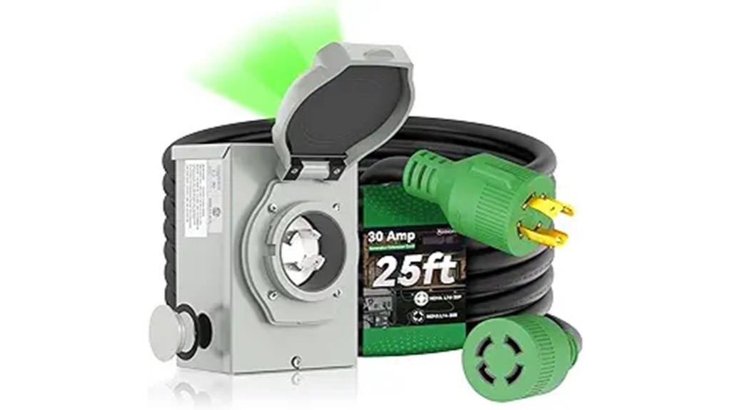30 amp generator kit