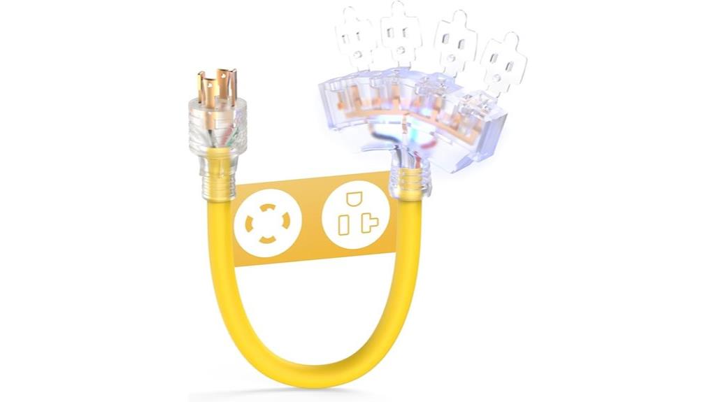 30 amp generator power cord