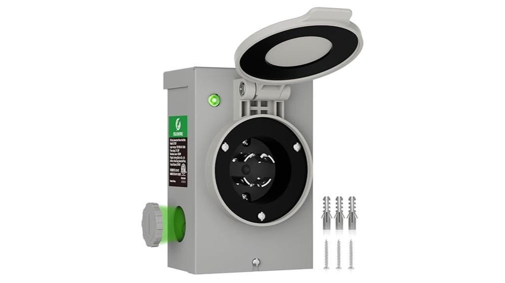 30 amp power inlet