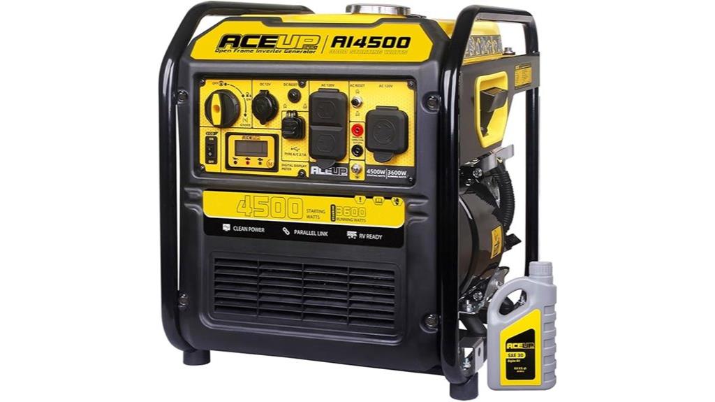 4500w gas inverter generator