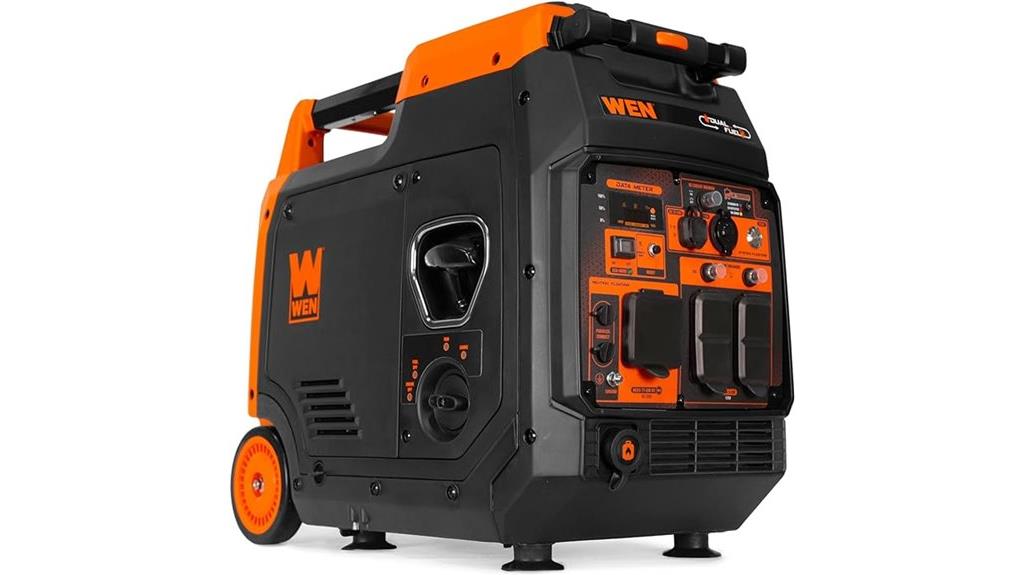 4800 watt dual fuel generator
