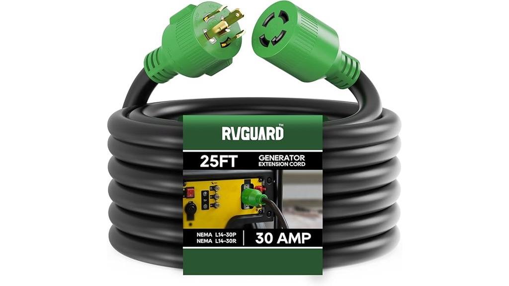 4 prong 30a generator cord