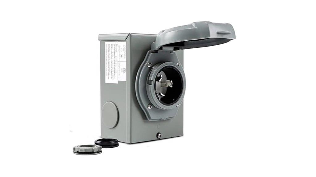 50 amp generator inlet