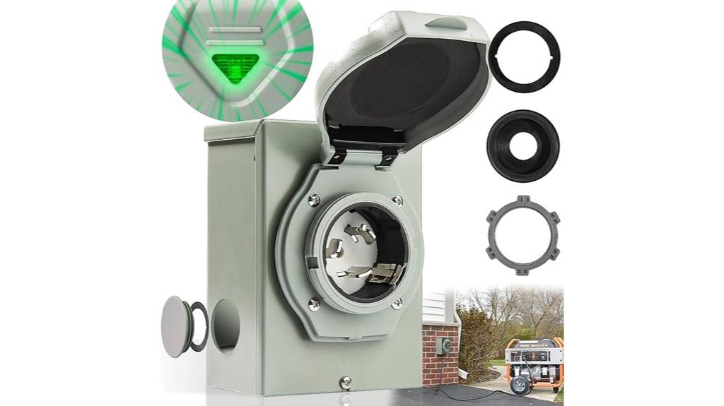 50 amp generator inlet