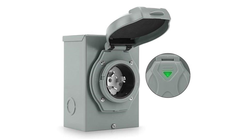 50 amp power inlet