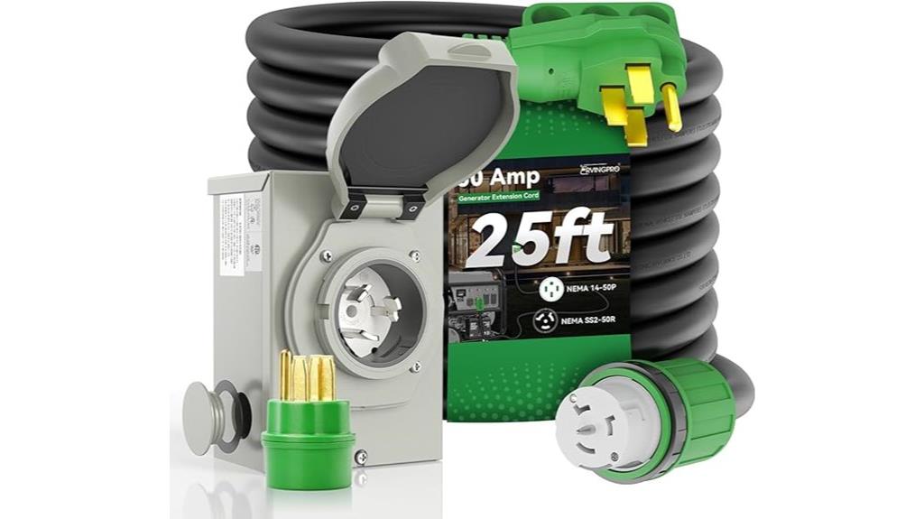 50 amp power inlet kit