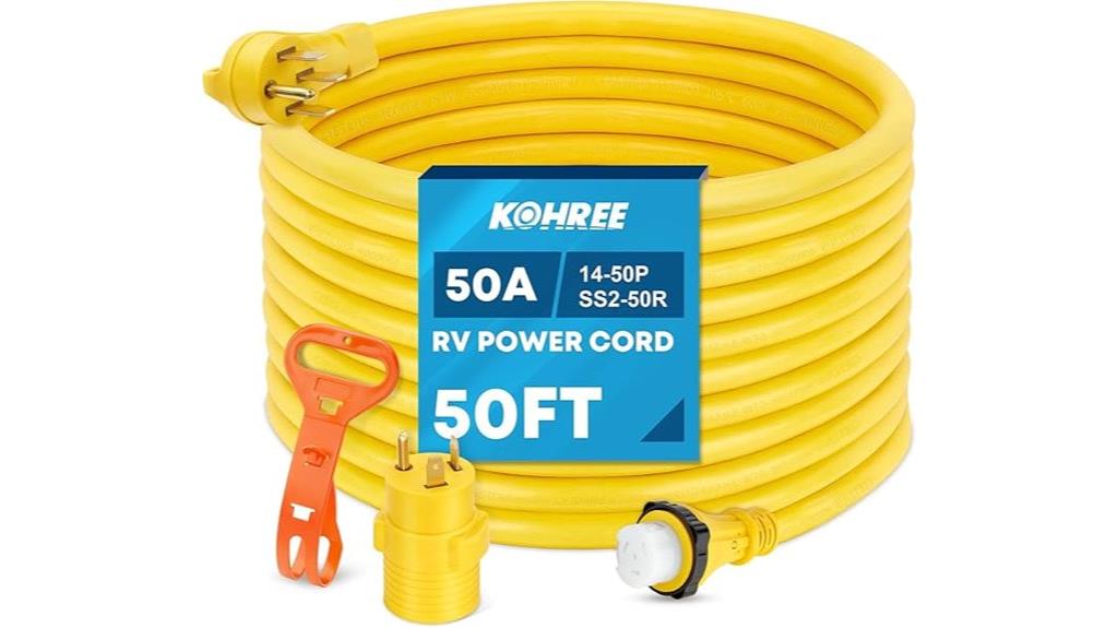 50 amp rv extension cord