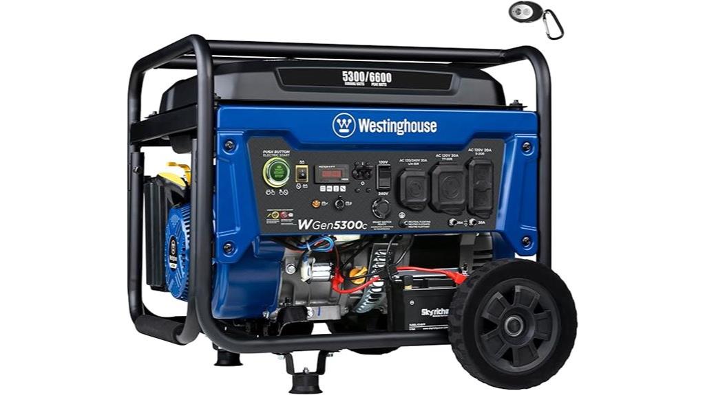 6600 watt portable generator