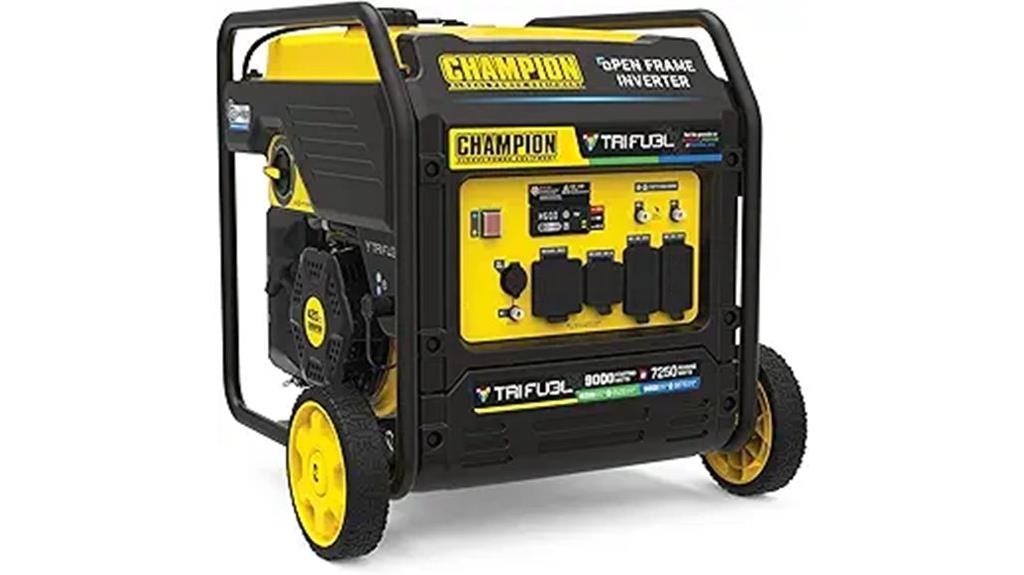 9000 watt tri fuel generator