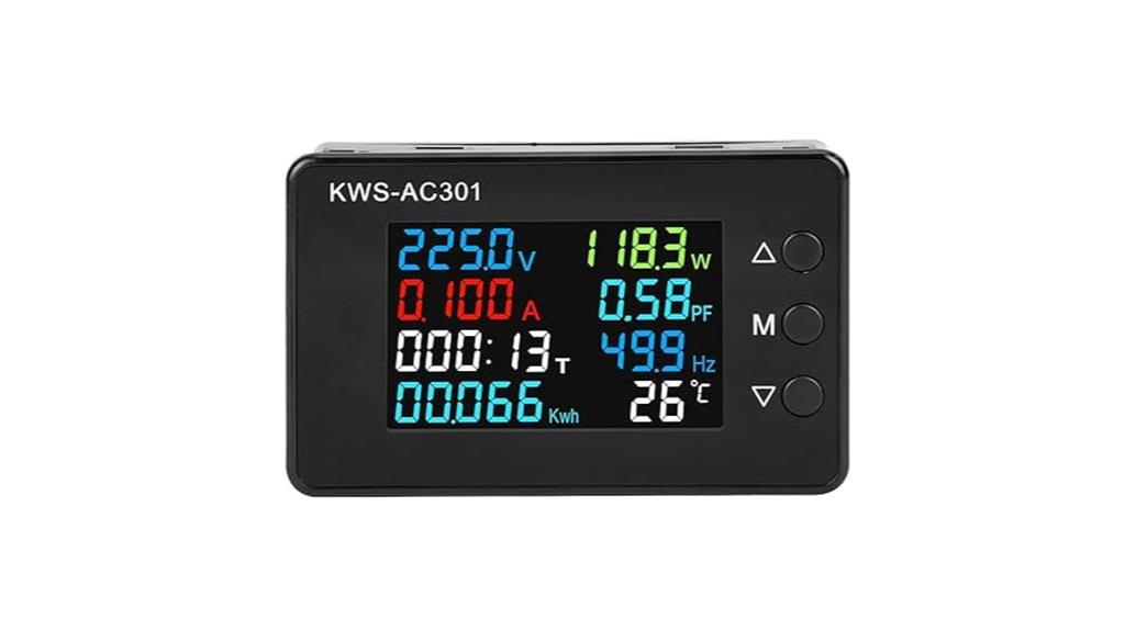 ac multimeter with lcd