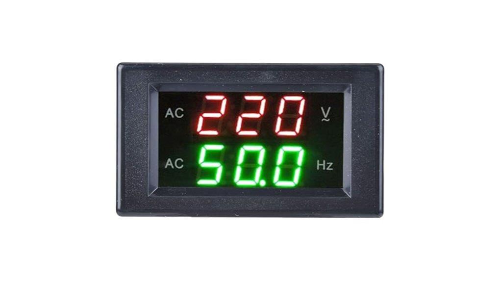 ac voltage frequency meter
