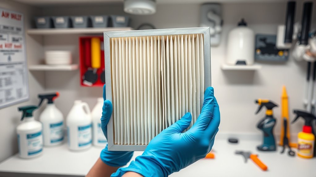 air filter maintenance safety