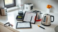 appliance wattage planning checklist