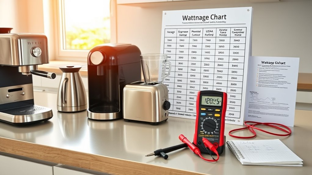 appliance wattage planning guide