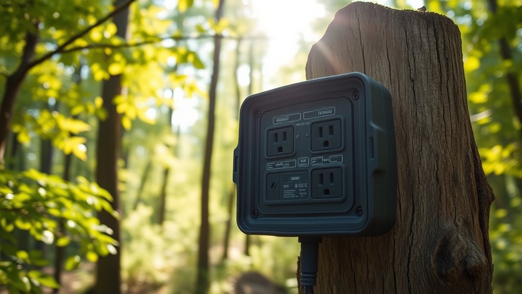 camping generator inlet box considerations