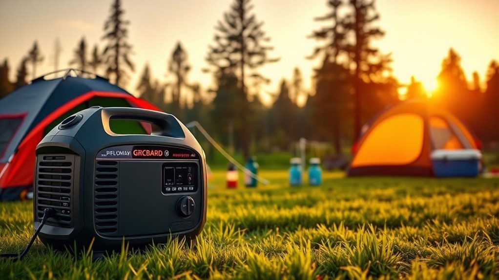 camping generator selection tips