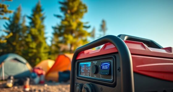 camping generator voltage meters