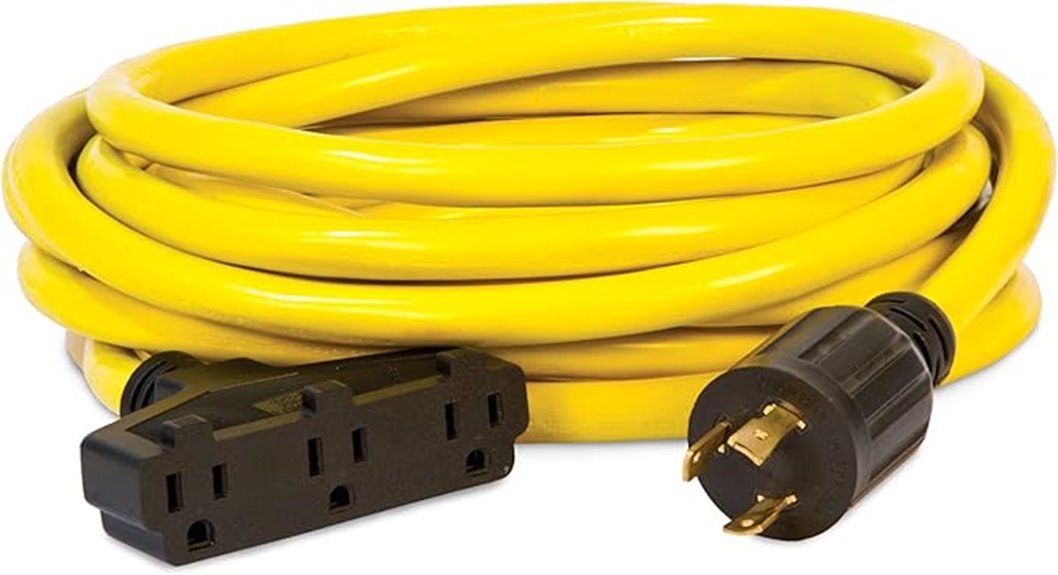 champion generator extension cord