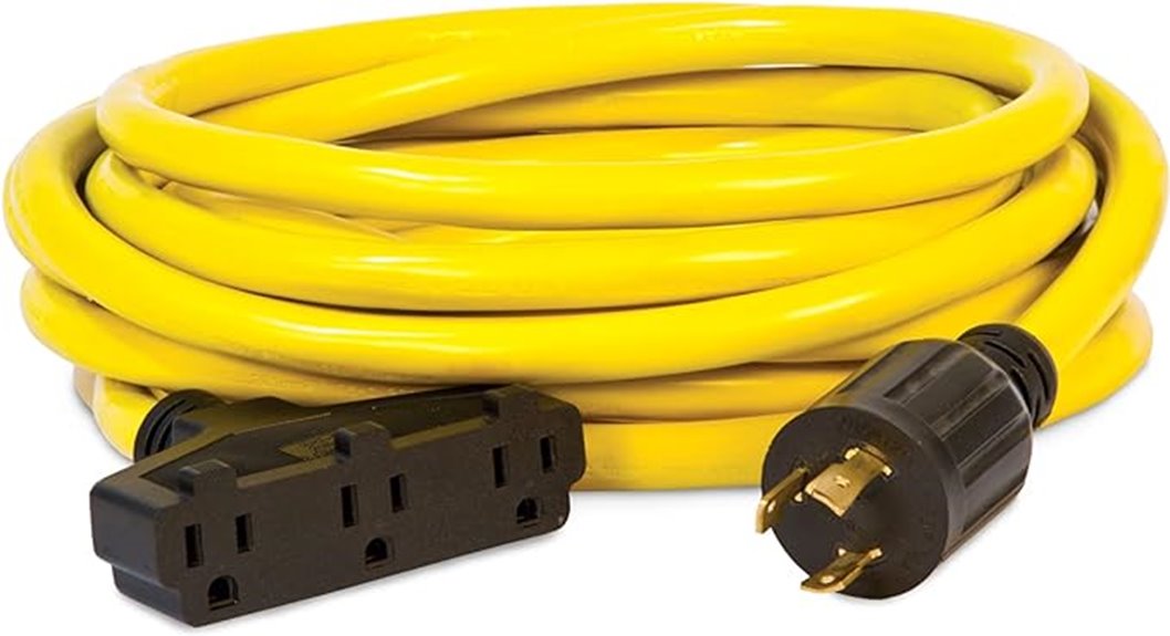 champion generator extension cord