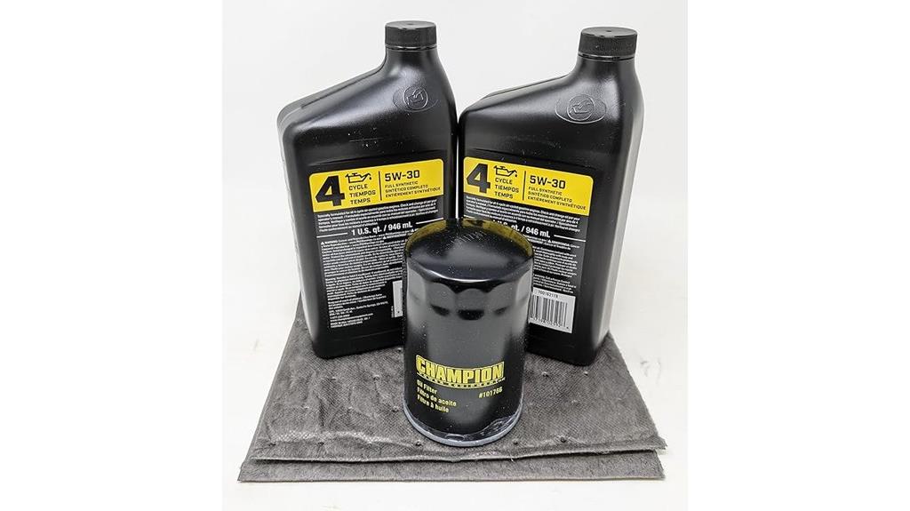 champion generator oil kit