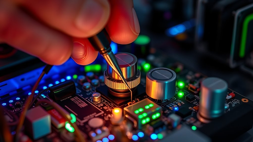 check adjust verify voltage