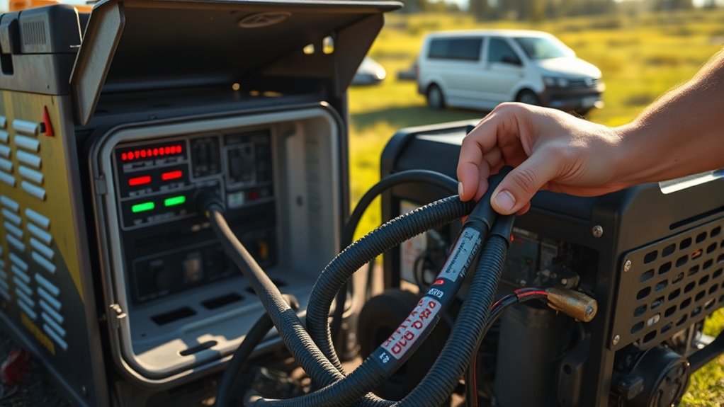 check connections and power