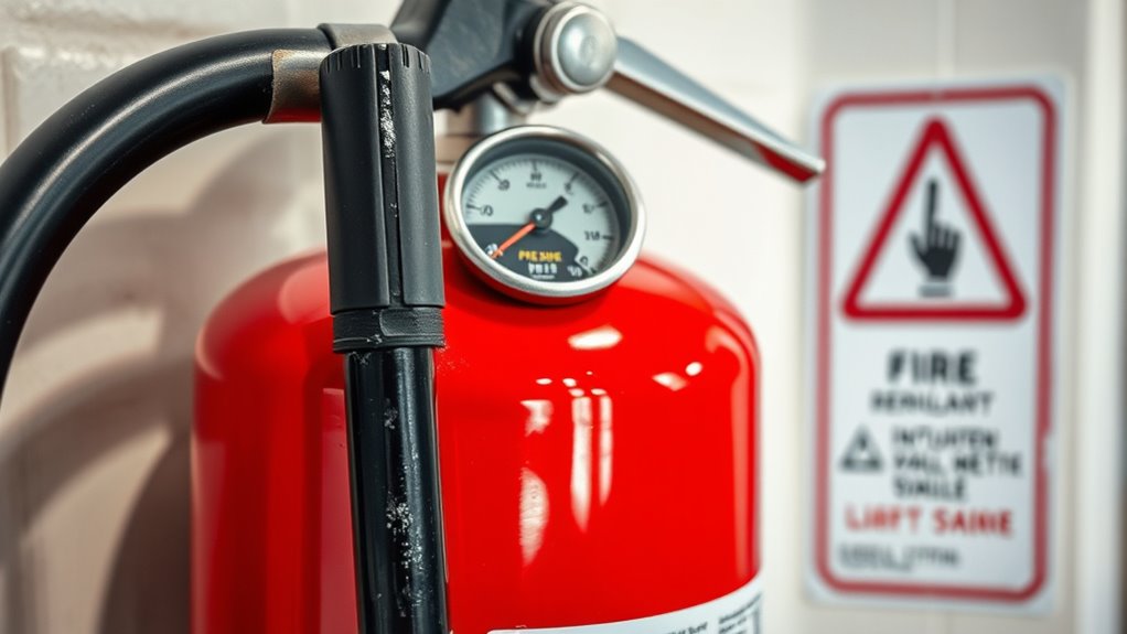 check pressure gauge regularly