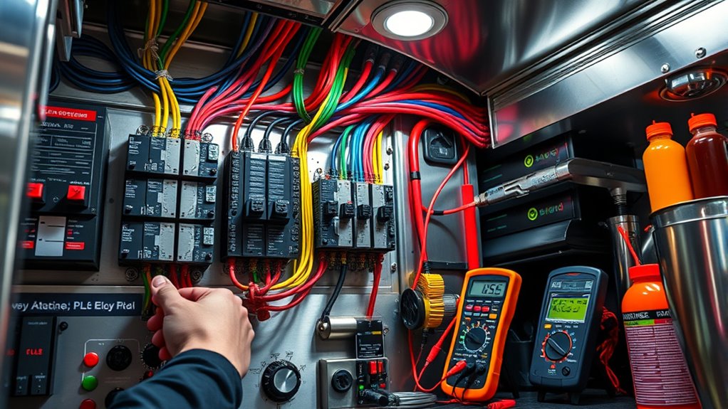 check solar inverter wiring
