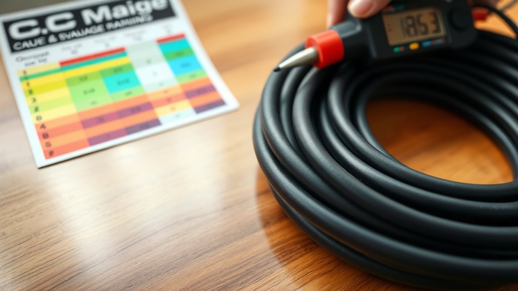 choose proper wire gauge