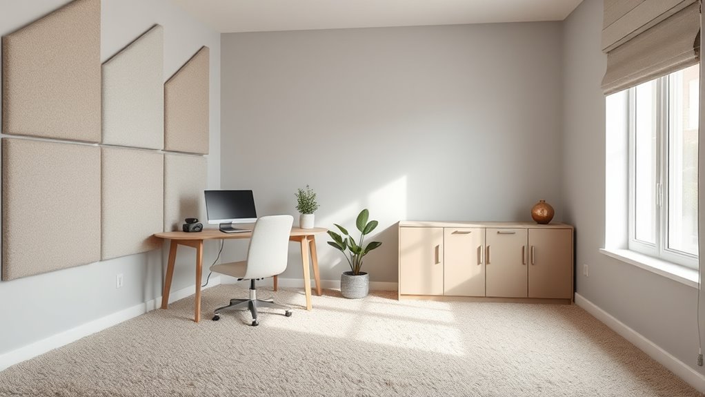 choose quiet soundproof spaces