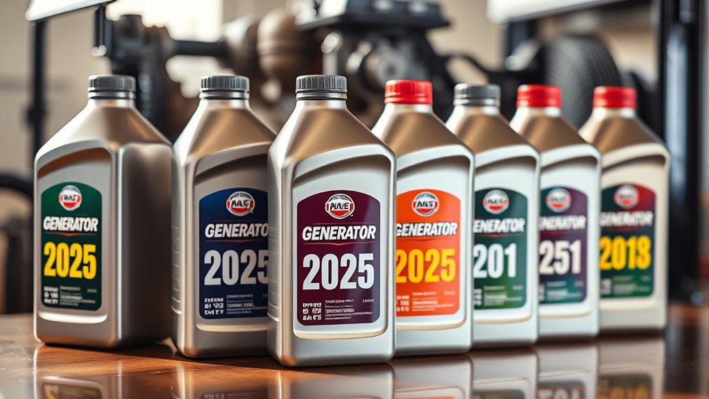 choosing appropriate generator oil