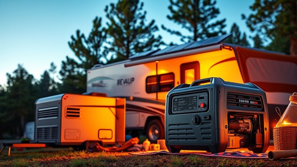 choosing reliable camping generator