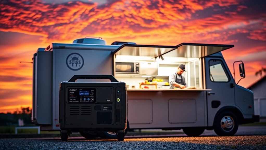 choosing reliable food truck power