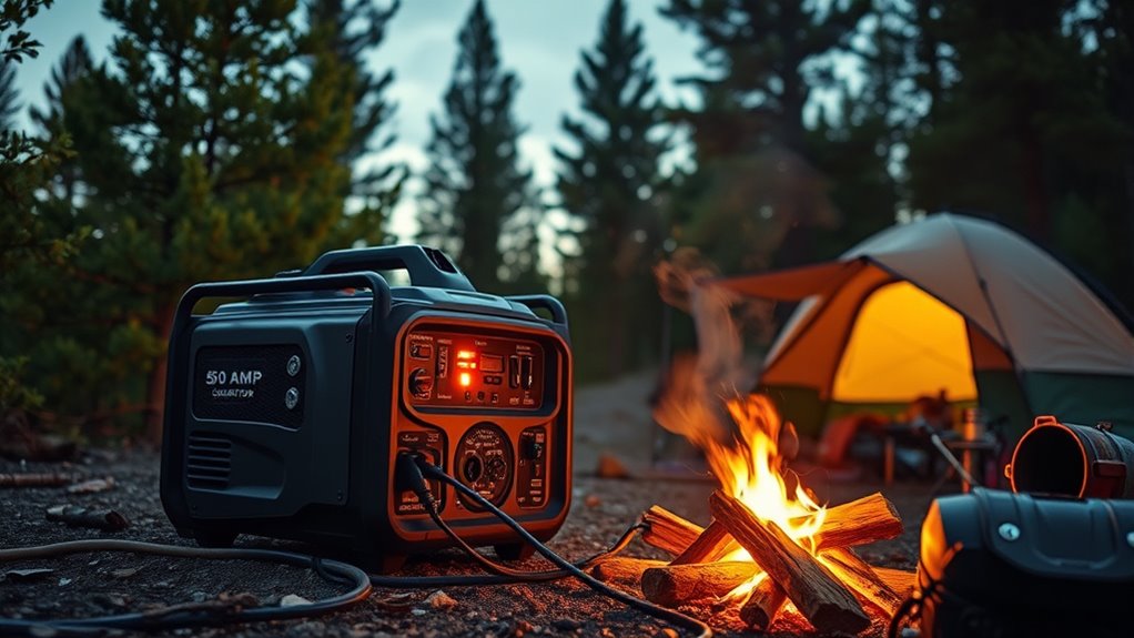 choosing suitable camping generator