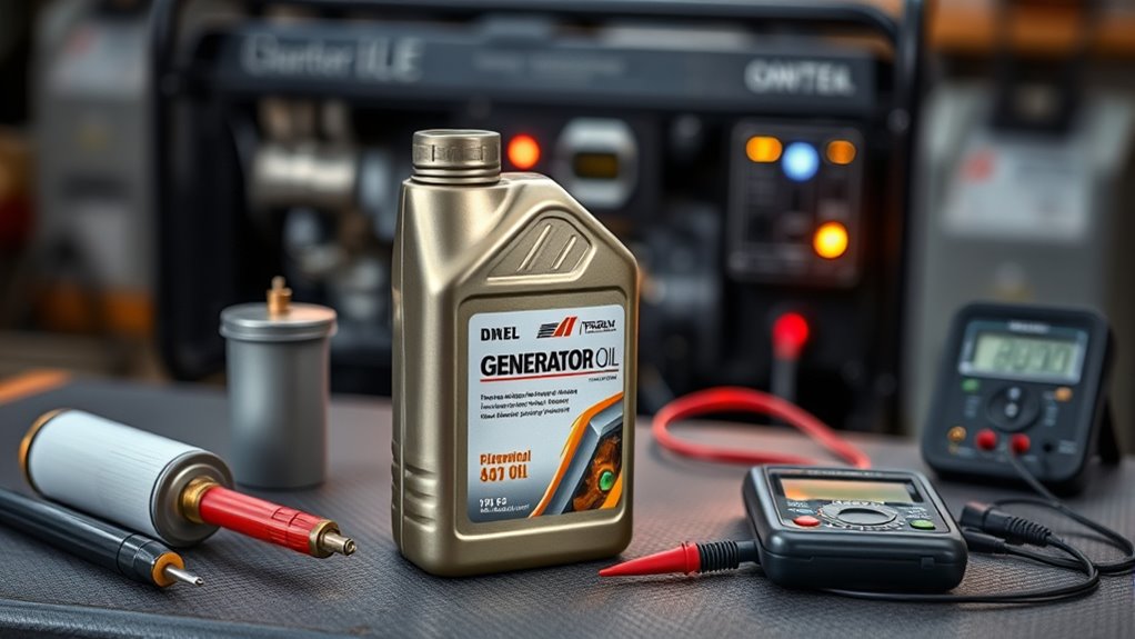 choosing suitable generator oil