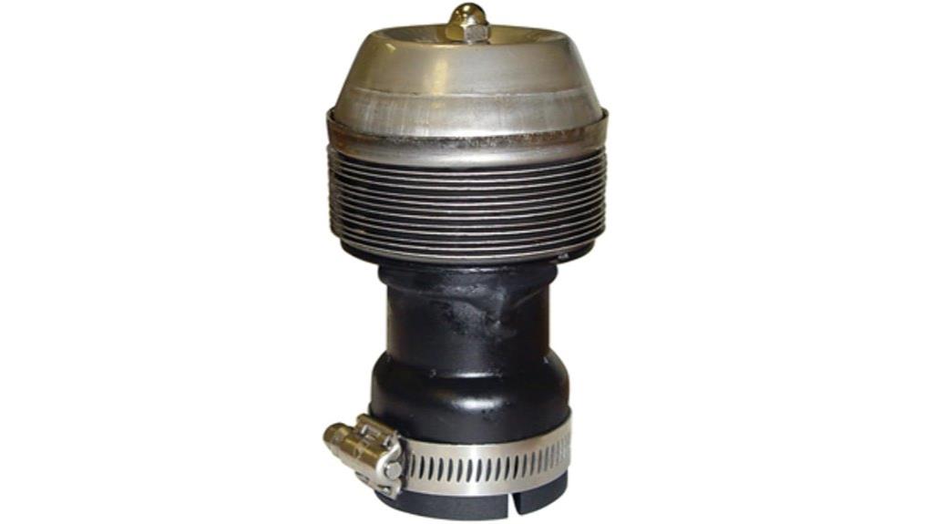 clamp on spark arrestor kit