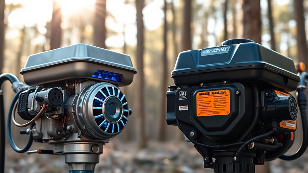 compare propane gasoline durations