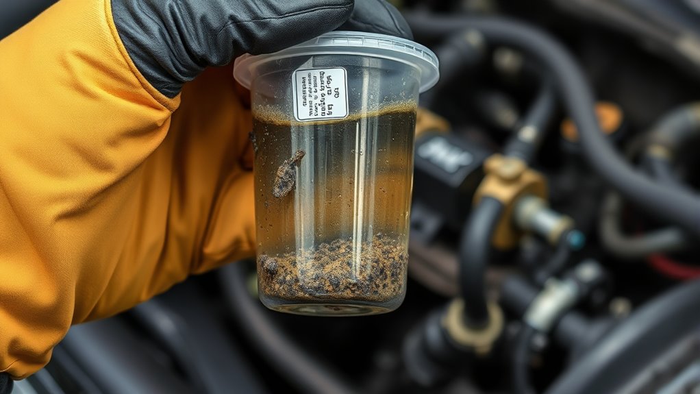 detect early fuel contamination signs