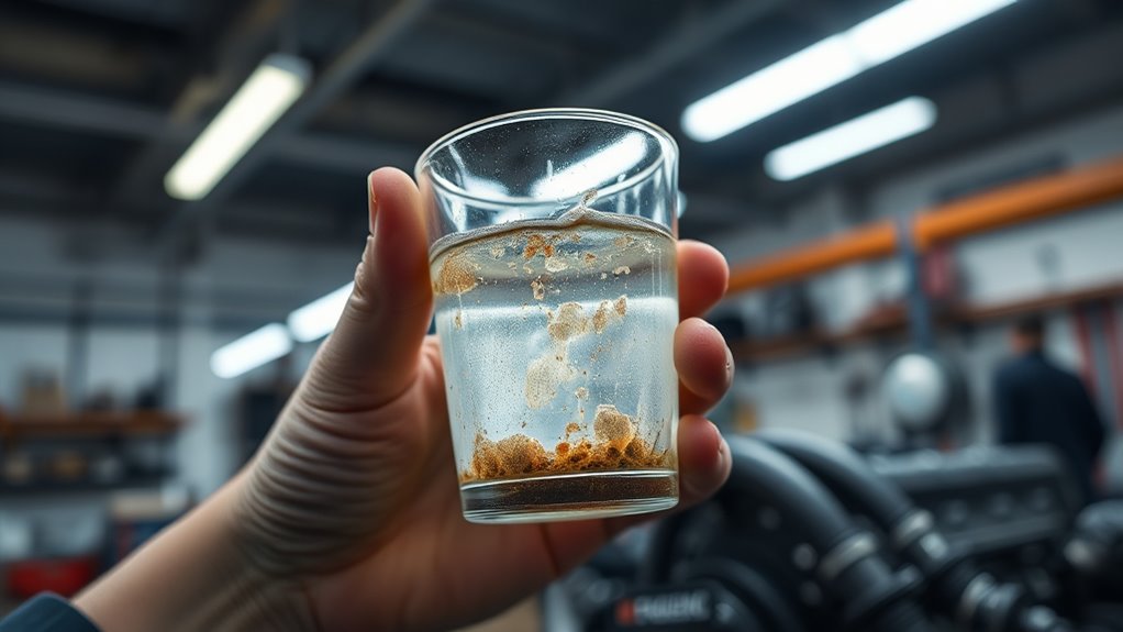 detecting genuine fuel contamination
