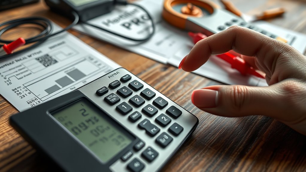 device wattage calculation steps