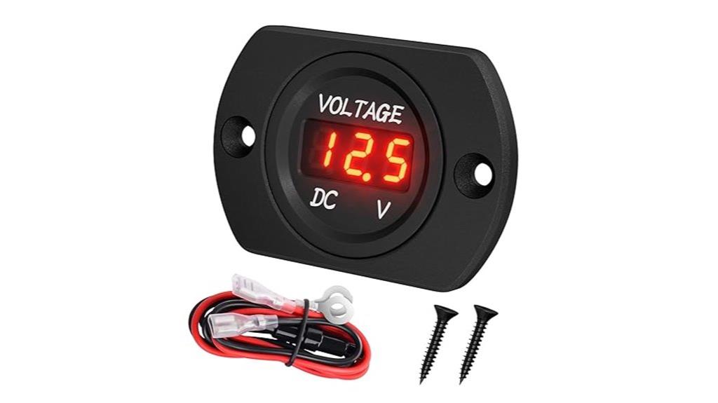 digital 12v voltage meter