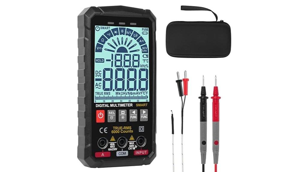 digital auto ranging multimeter