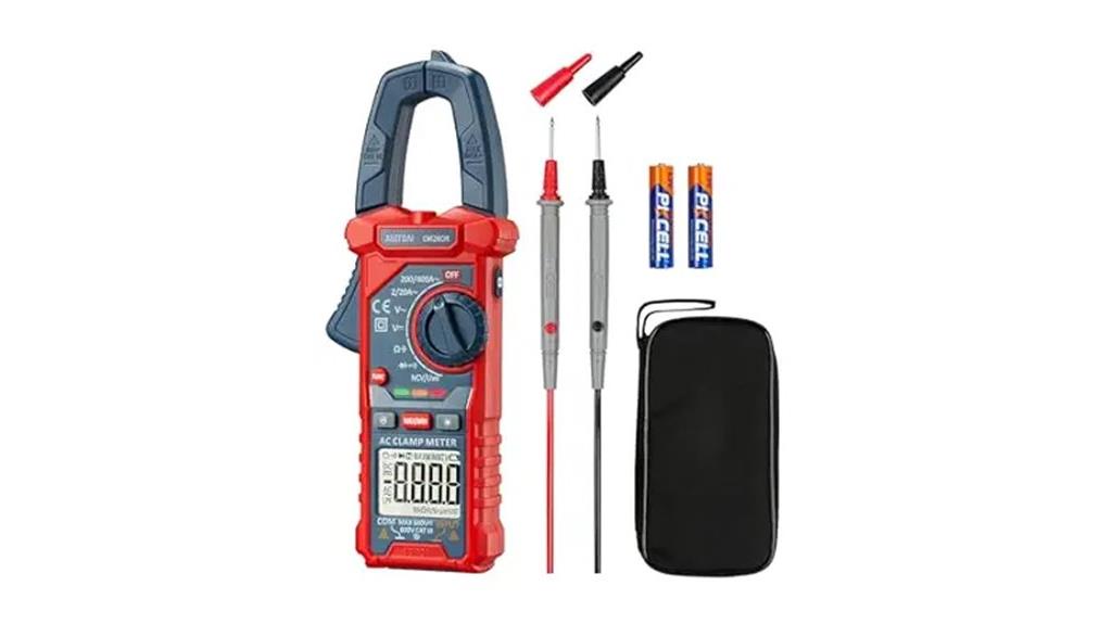 digital clamp meter blue